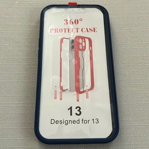360 Full Body Front+Back Clear Case iPhone 13